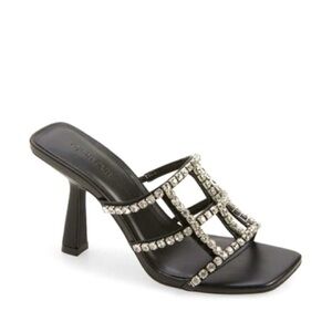 NWOT OPEN EDIT Daphne Sandal Black 6
